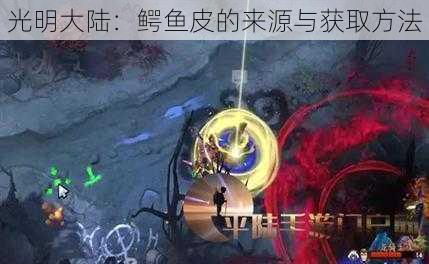 光明大陆：鳄鱼皮的来源与获取方法